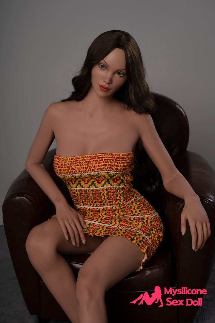 Black Sex Doll 170cm/5.57ft Real Lifelike Silicone Sex Dolls-Femke 13