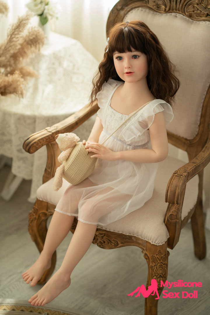 AXB Doll 110cm/3.6ft Mini Sex Silicone Doll For Men-Emily