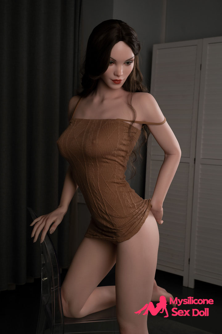 Full Size Silicone Doll 170cm/5.57ft Full Body Silicone Girl Dolls-Linn 13